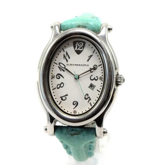 BCBGMAXAZRIA Accessories - Designer BCBGMAXAZRIA Diamonds BG6049 Oval Women’s Dress Watch